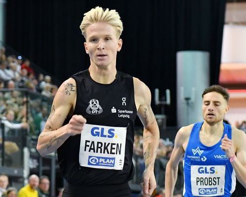 Robert Farken läuft direkt ins Halbfinale über 1500 m